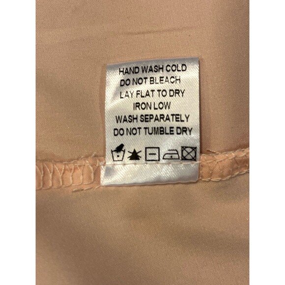 Black Lace Corset Bustier Pink Lining Top Baby Doll Coquette Lolita Sz S - Picture 8 of 11